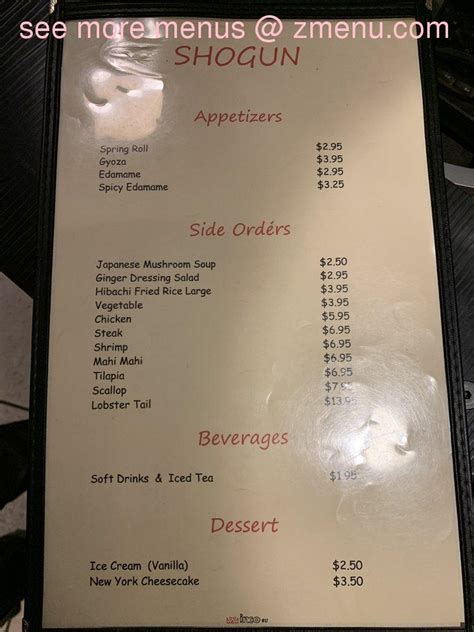shogun brownfield|Online Menu of Shogun Restaurant, Brownfield, Texas, 79316.